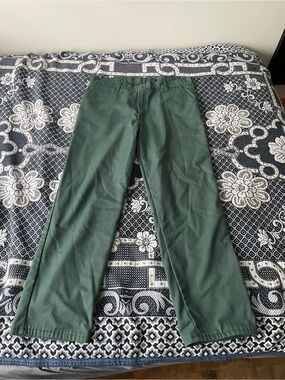 Vintage lined green pants 36x31